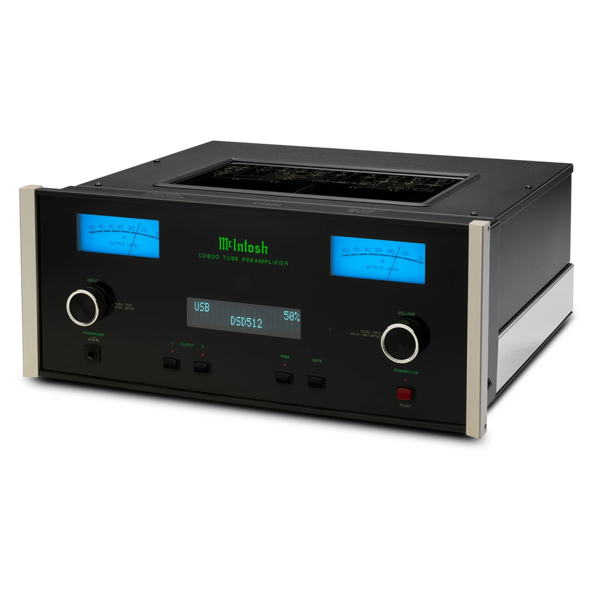 C2800 2 - Channel Vacuum Tube Preamplifier - McIntosh - Audio - Exchange