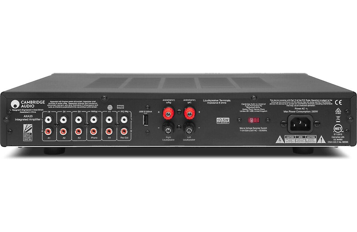 Cambridge Audio AXA35 Stereo Integrated Amplifier - Cambridge Audio - Audio - Exchange