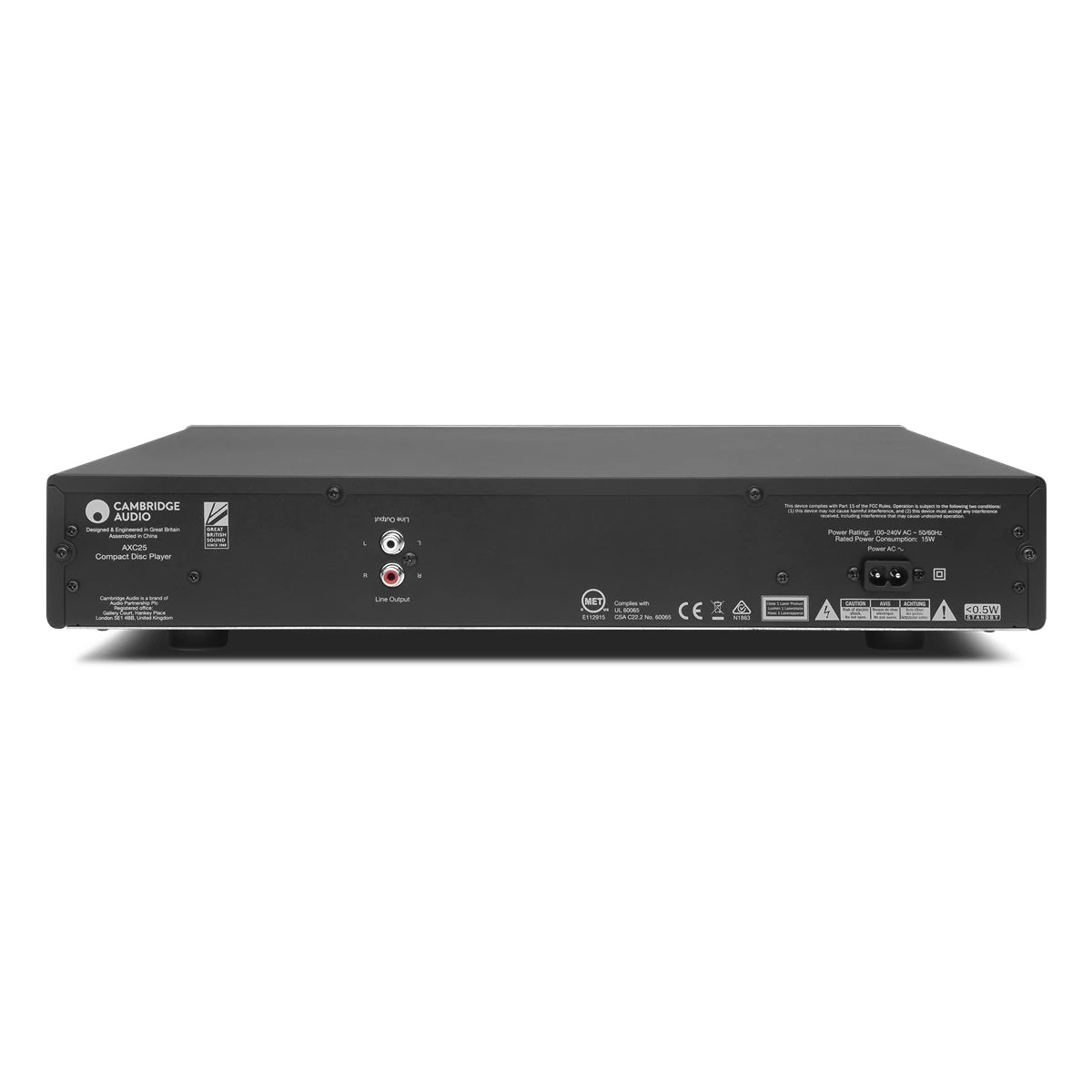 Cambridge Audio AXC25 CD Player – Precision Audio Playback