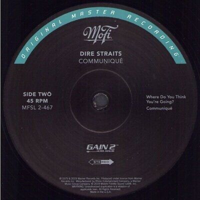 Communiqué - Dire Straits-Audio-Exchange