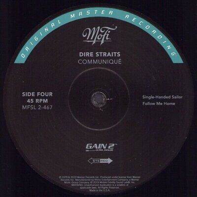 Communiqué - Dire Straits-Audio-Exchange