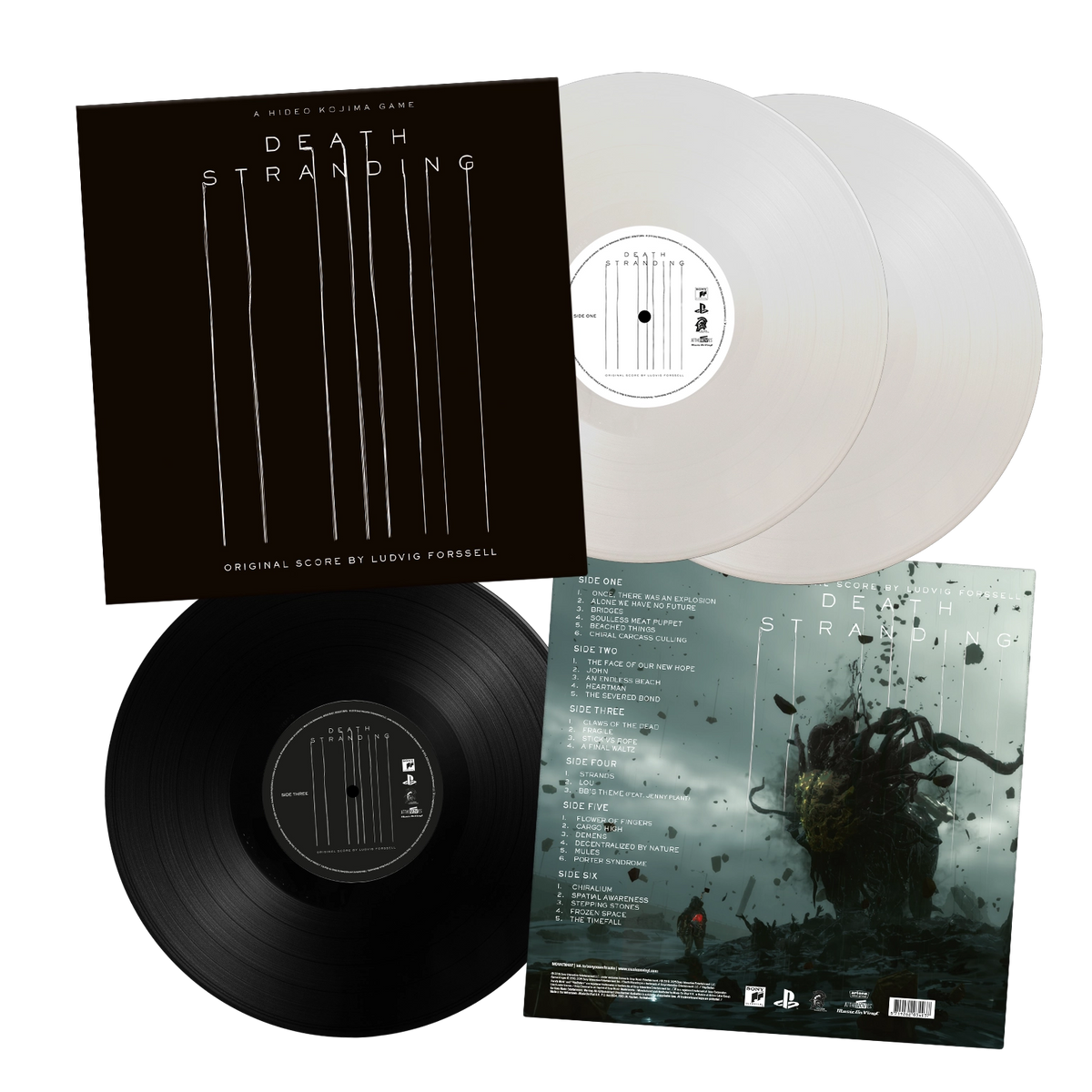 Death Stranding Original Score deluxe 3LP vinyl set with poster and booklet