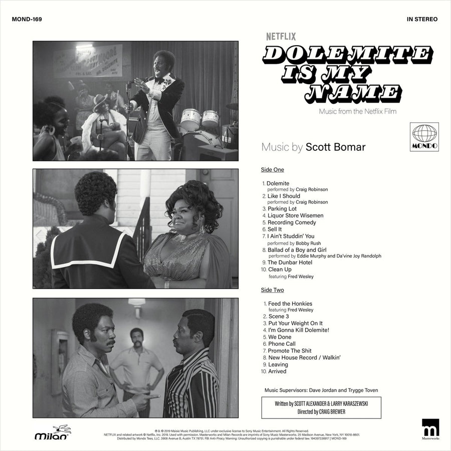 Dolemite Is My Name (Music from the Netflix Film) - Original Series Soundtrack - Audio - Exchange
