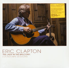 Eric Clapton The Lady in the Balcony Lockdown Sessions limited transparent yellow 180 gram double LP cover