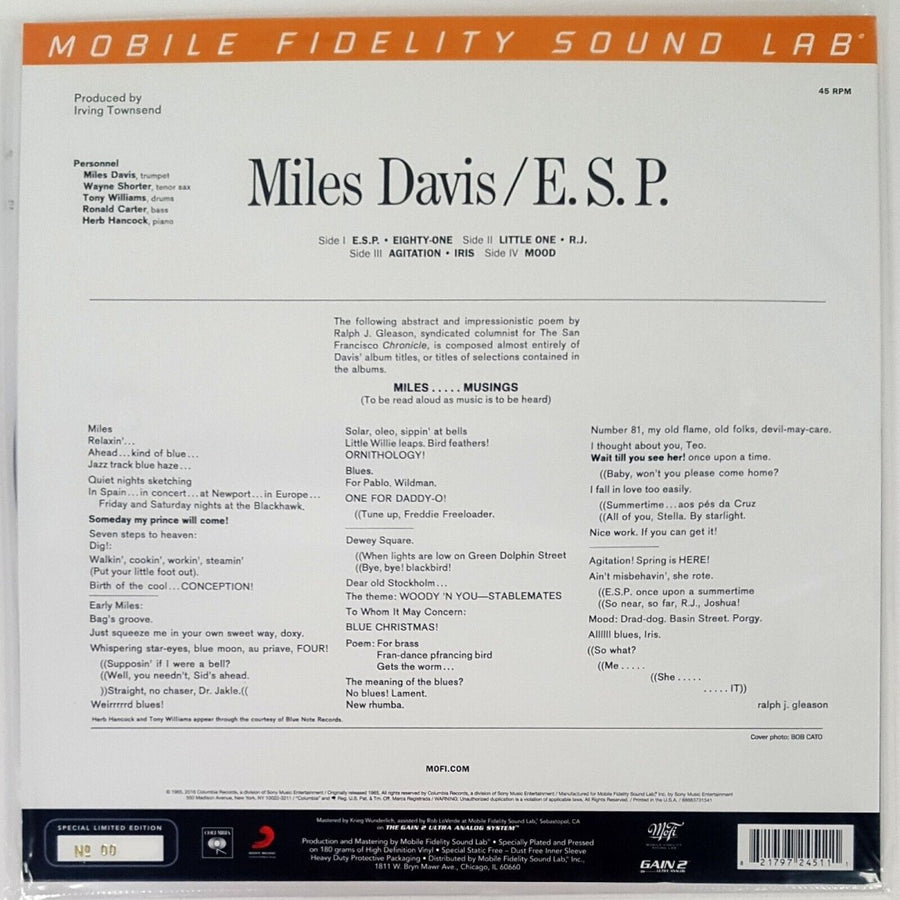 E.S.P. - Miles Davis-Audio-Exchange