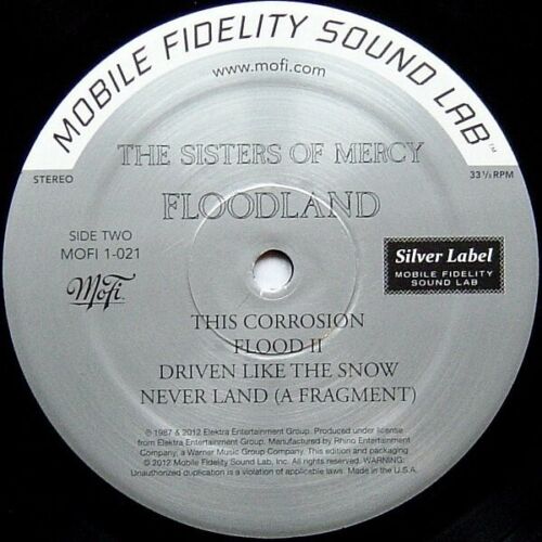 Floodland - LP 33RPM‎ – MoFi – - Sisters Of Mercy-Audio-Exchange