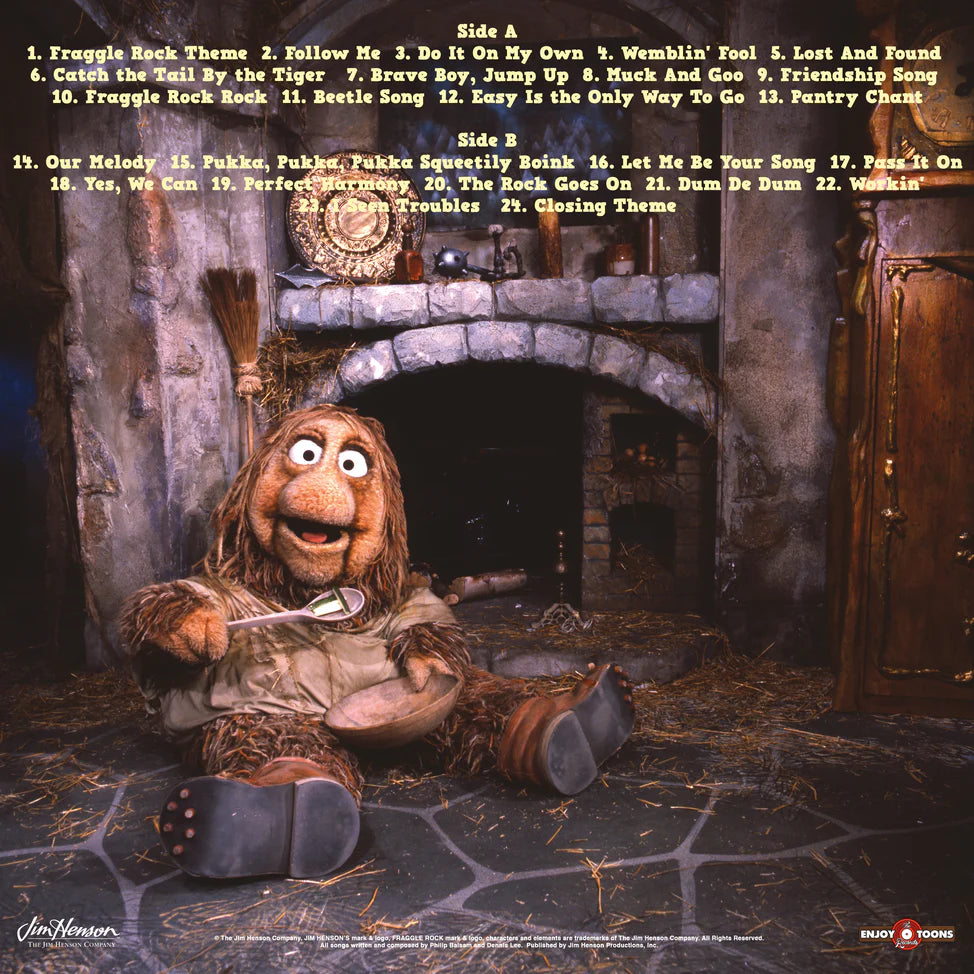 The Best of Jim Henson's Fraggle Rock back cover