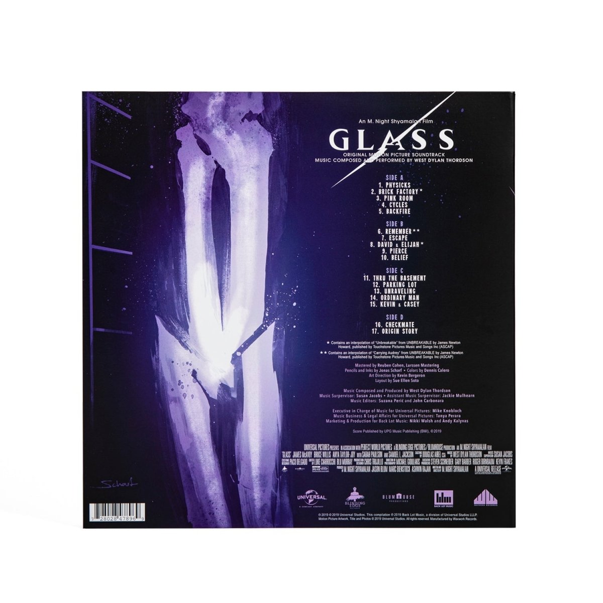 Glass Original Movie Soundtrack - Motion Picture Soundtrack-Audio-Exchange