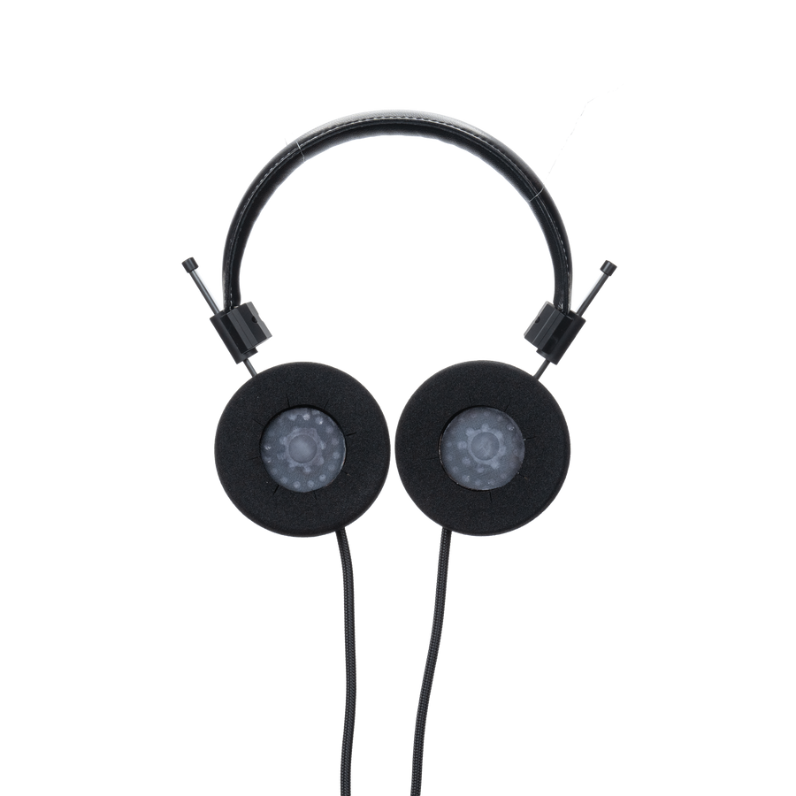 Grado Hemp Classic open-back headphones showing F cushions and hempwood maple earcups