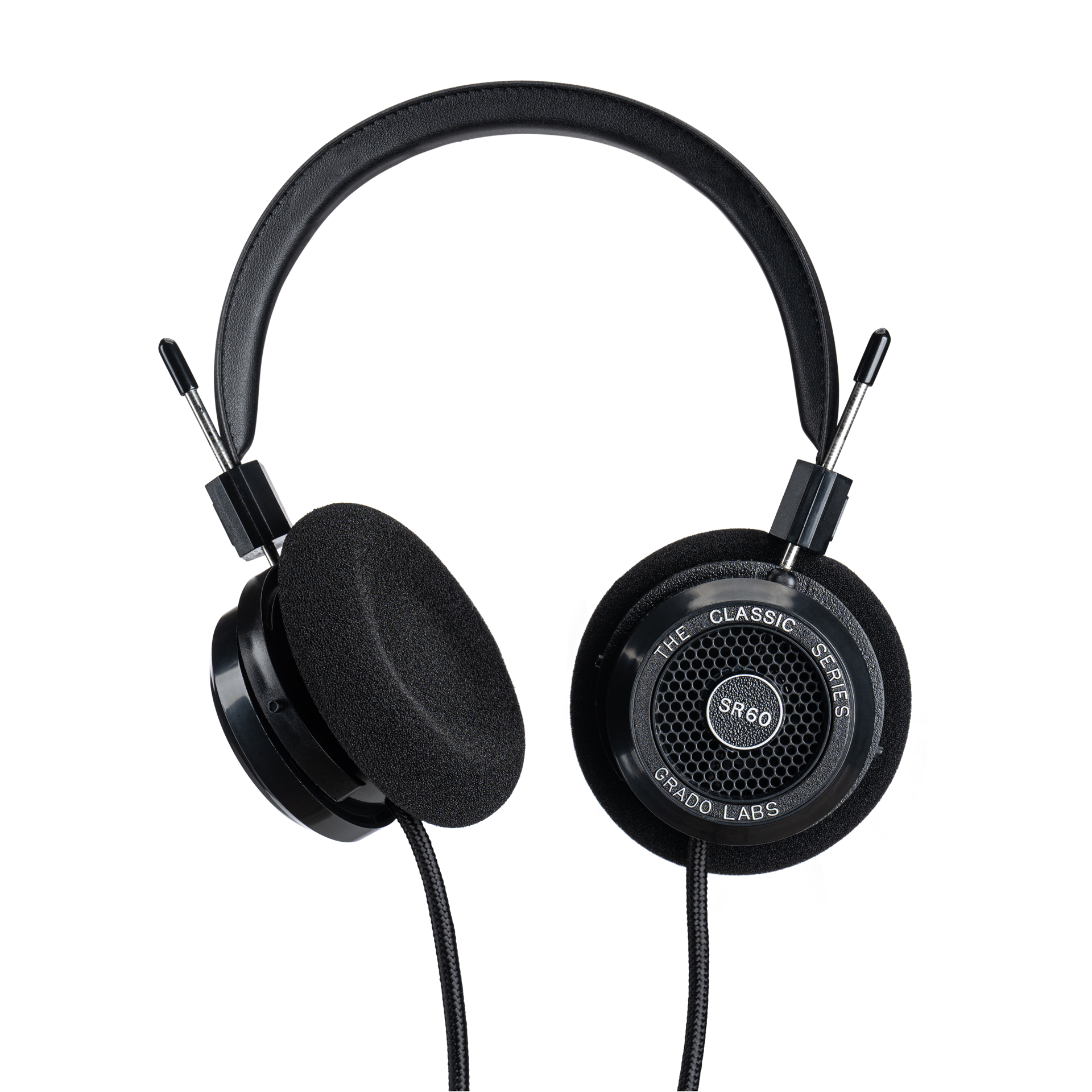 Grado SR60 Classic Series open-back headphones three-quarter view