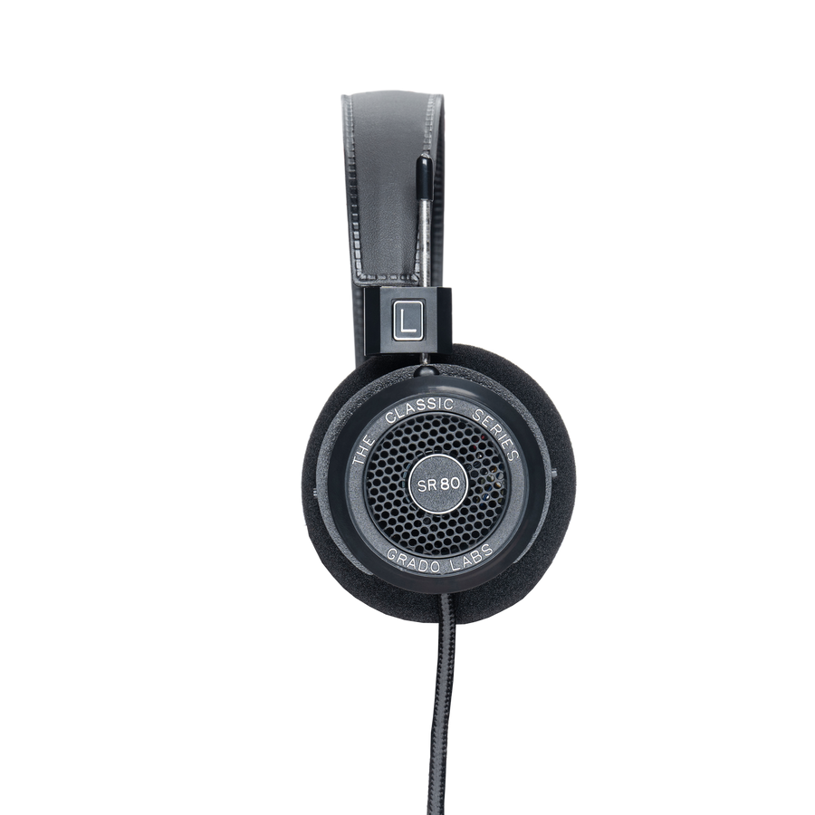 Grado SR80 Classic Series open-back headphones side view