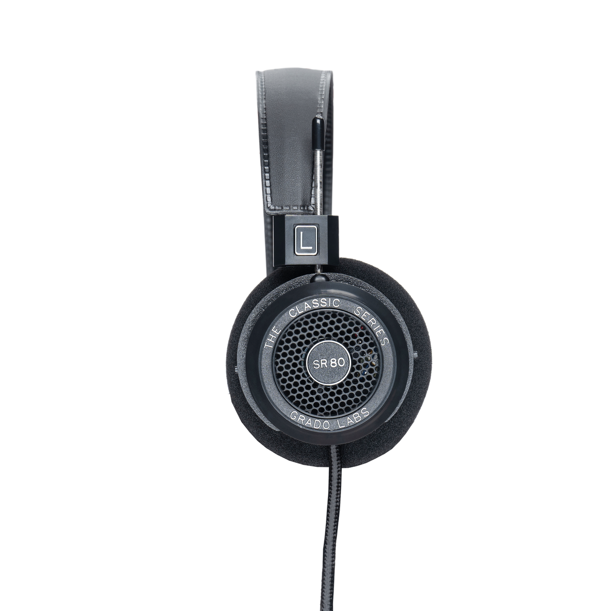 Grado SR80 Classic Series open-back headphones side view
