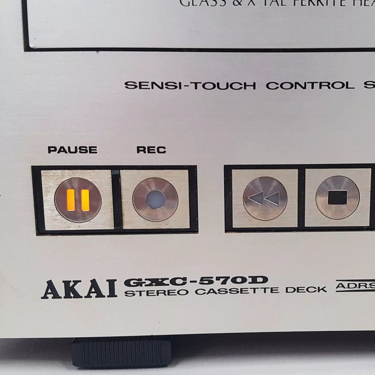 Akai GXC-570D Stereo Cassette Deck – Vintage Audio for Sale Akai GXC-570D Stereo Cassette Deck – Vintage Audio for Sale