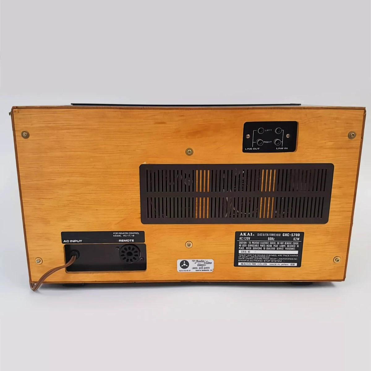 Akai GXC-570D Stereo Cassette Deck – Vintage Audio for Sale