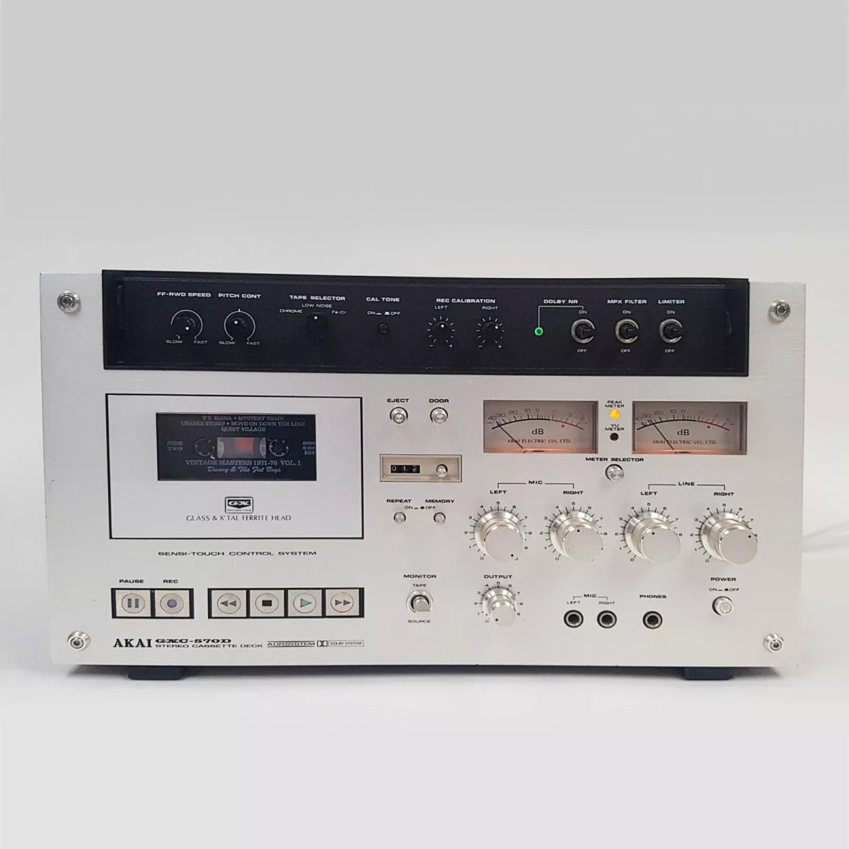 GXC - 570D Stereo Cassette Deck - Akai - Audio - Exchange