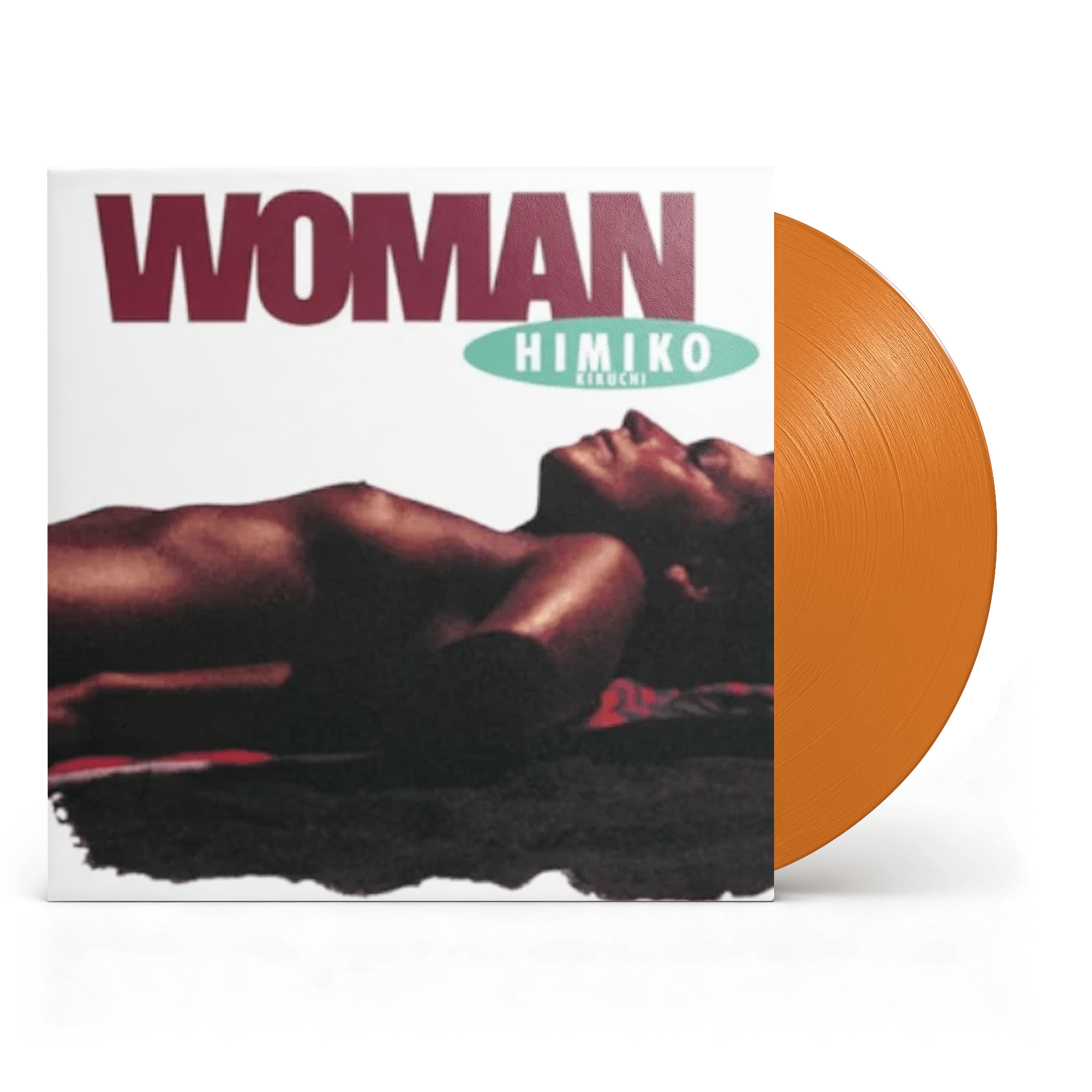 Himiko Kikuchi Woman transparent orange vinyl LP