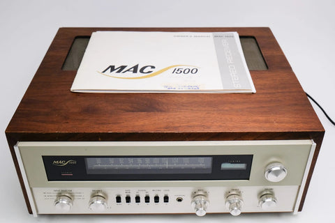 McIntosh Mac-1500 Stereo Receiver - Refurbished in Excellent Condition