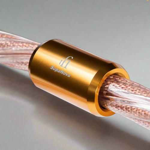 A close-up image of copper wiring or internal components highlighting the quality of the materials used.