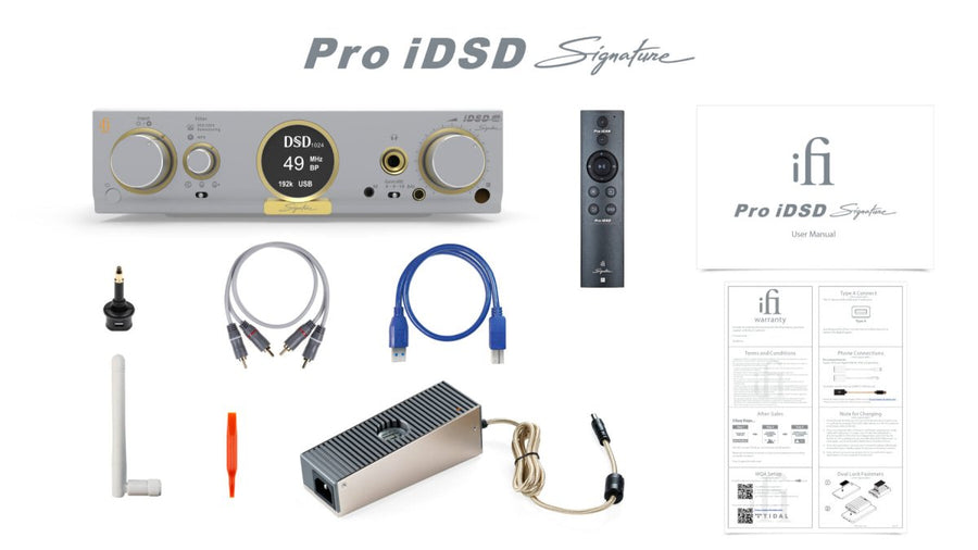 iFi Audio Pro iDSD Signature (DAC, Amp, and Streamer) - iFi Audio-Audio-Exchange