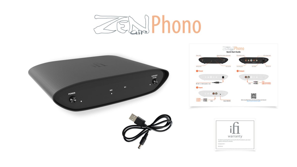 iFi Zen Air Phono - Desktop Phono Stage - iFi Audio-Audio-Exchange