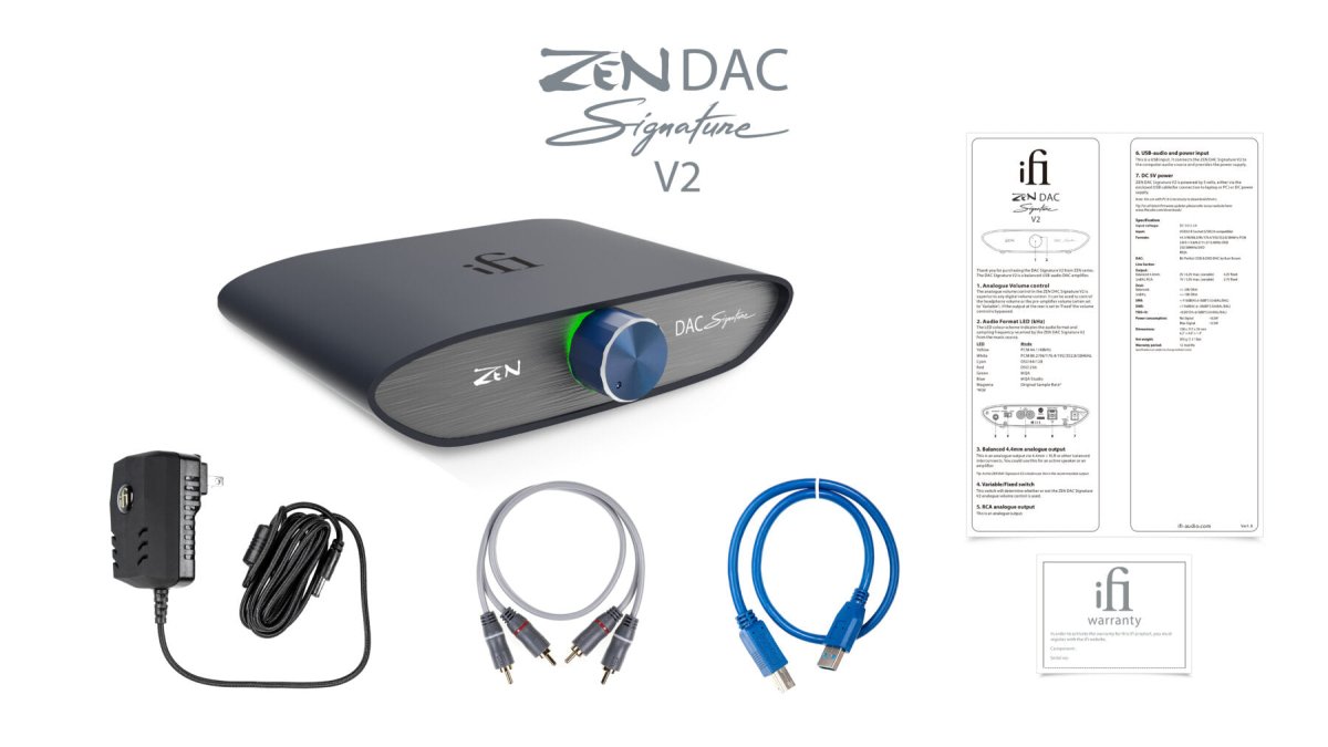 iFi Zen DAC Signature V2 - iFi Audio-Audio-Exchange