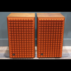 JBL L100 Century Loudspeaker System (1970-73) - Orange Grille - JBL-Audio-Exchange