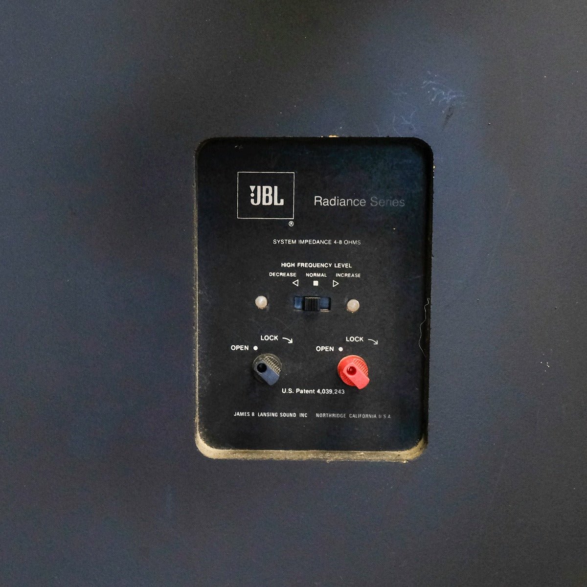 JBL Radiance Model R123 Loudspeakers