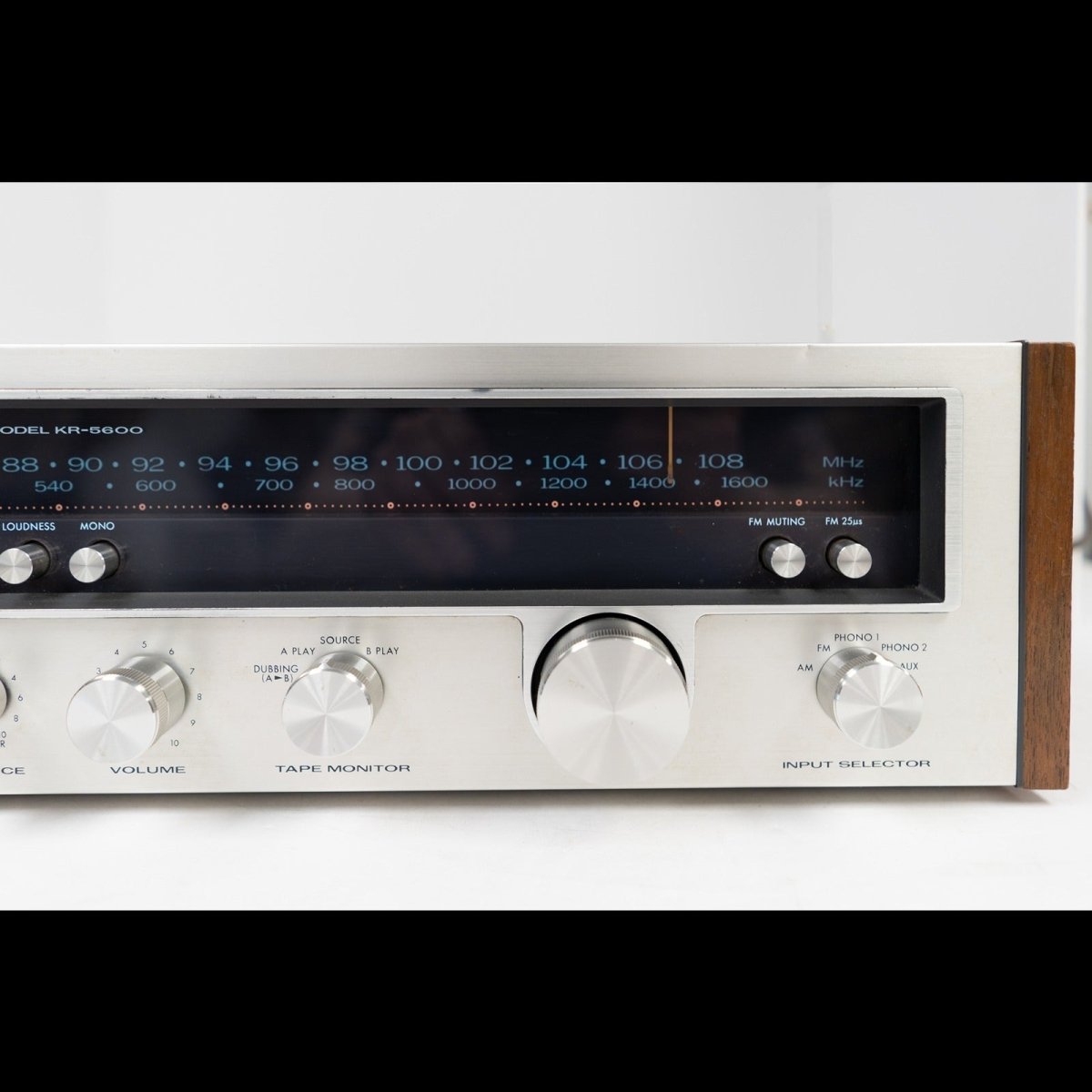 Kenwood KR-5600 AM/FM Stereo Receiver - Kenwood-Audio-Exchange