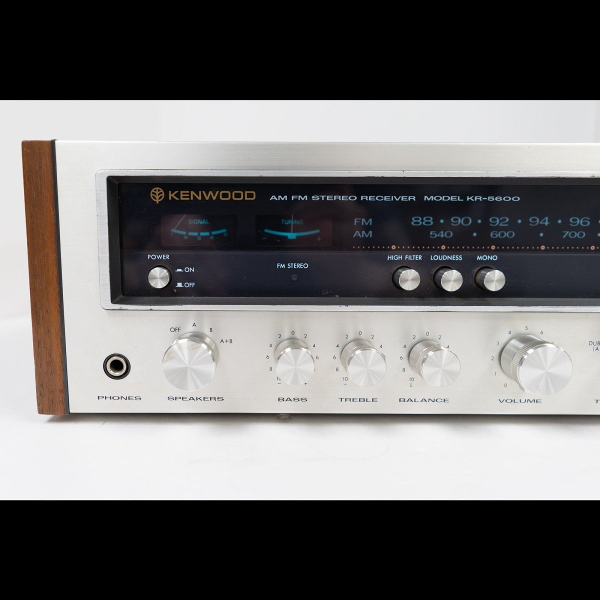 Kenwood KR-5600 AM/FM Stereo Receiver - Kenwood-Audio-Exchange