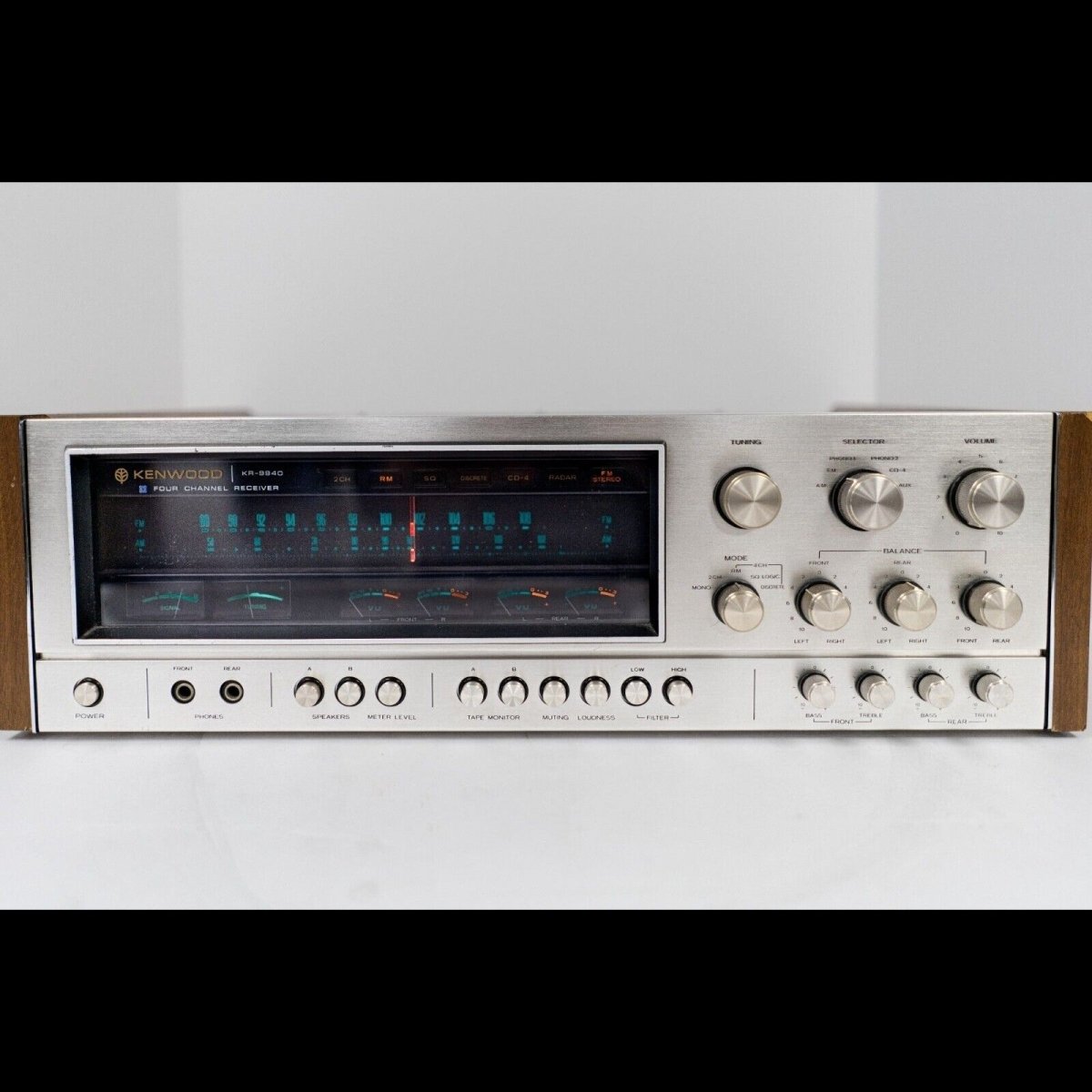 Kenwood KR-9940 4-Channel Quadraphonic Receiver - Professionally Cleaned & Tested - Kenwood-Audio-Exchange