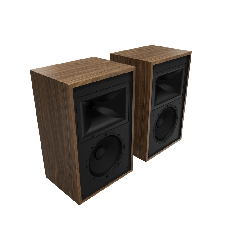 Klipsch Rebellion bookshelf speakers in American Walnut, pair