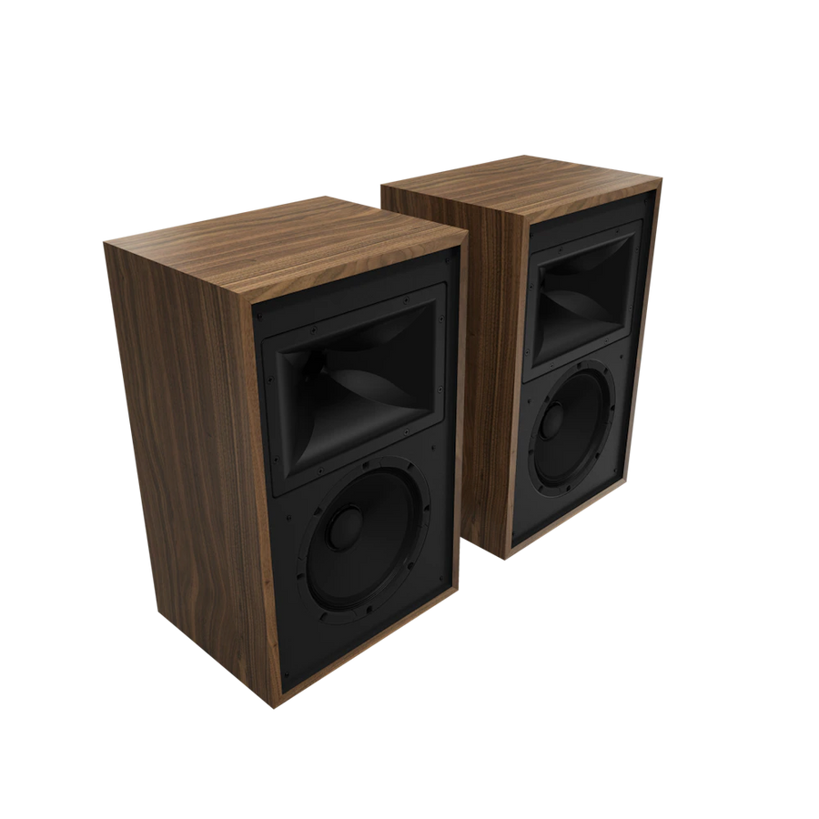 Klipsch Rebellion bookshelf speakers in American Walnut, pair
