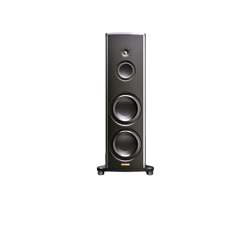 Magico S5 2024 floorstanding loudspeaker on a white background