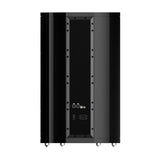 Magico SSub powered subwoofer rear view on a white background