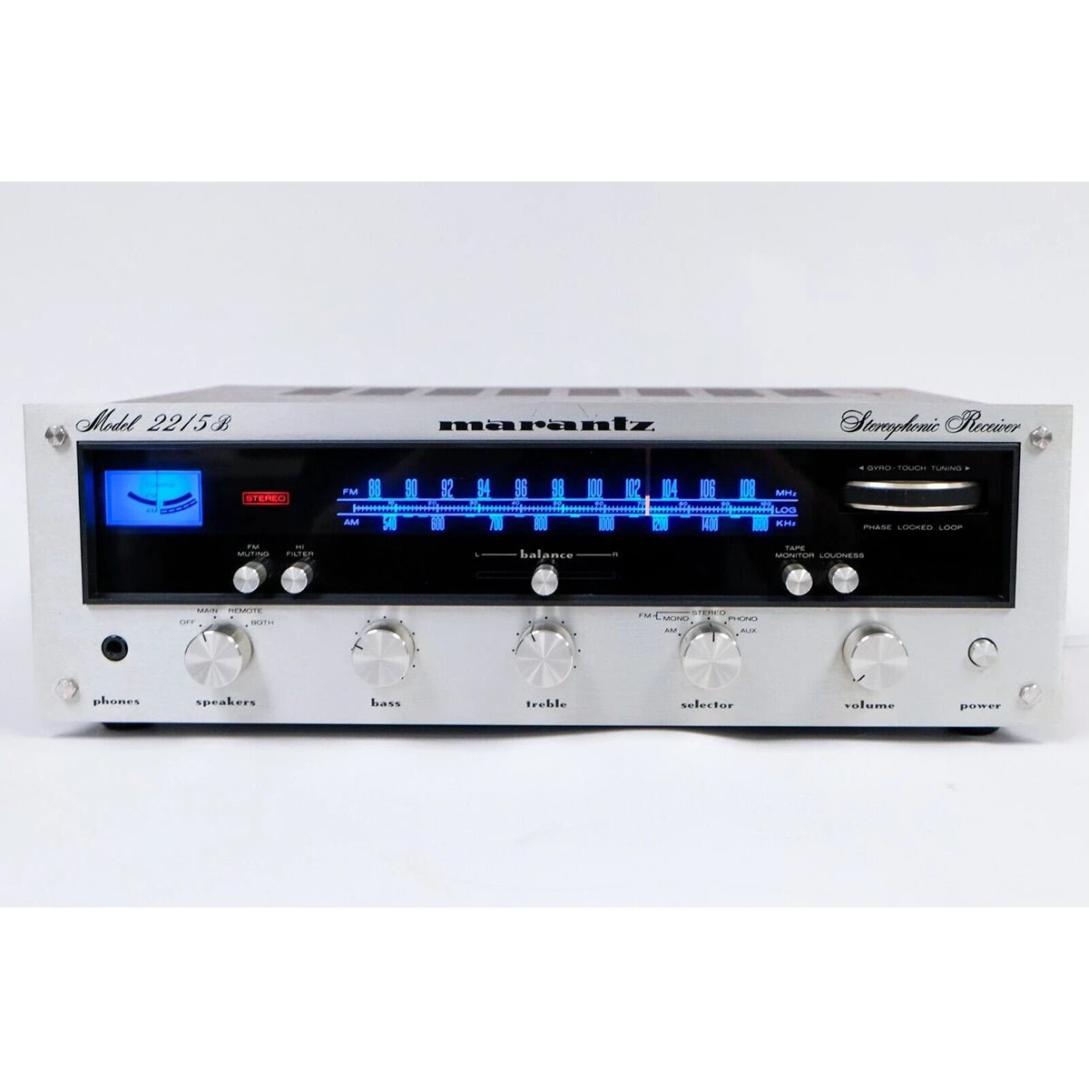 Marantz 2215B Stereo Receiver - Excellent Condition w/ LED Upgrade - Marantz-Audio-Exchange