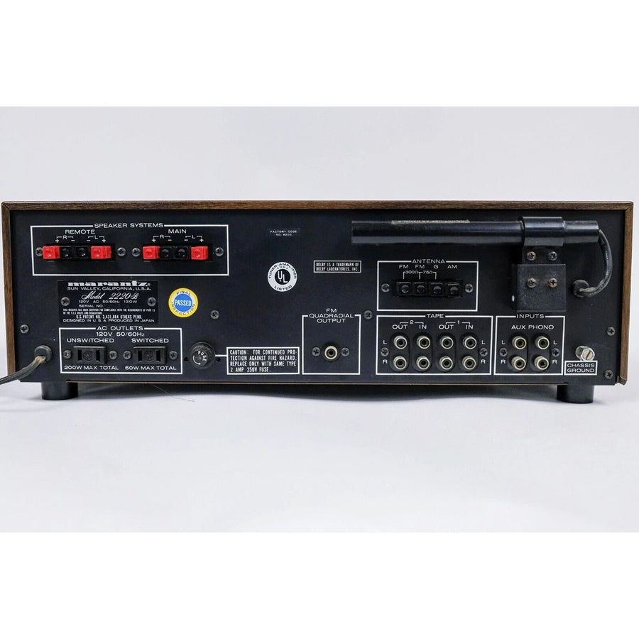 Marantz 2220B Stereo Receiver - Excellent Condition w/ LED Upgrade - Marantz-Audio-Exchange