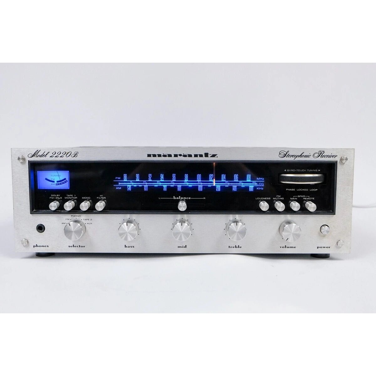 Marantz 2220B Stereo Receiver - Excellent Condition w/ LED Upgrade - Marantz-Audio-Exchange