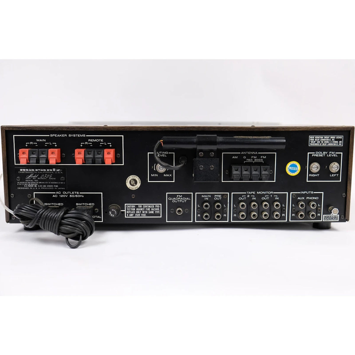 Marantz 2325 125WPC Stereophonic Receiver (1974-77) - Fully Serviced - Marantz-Audio-Exchange