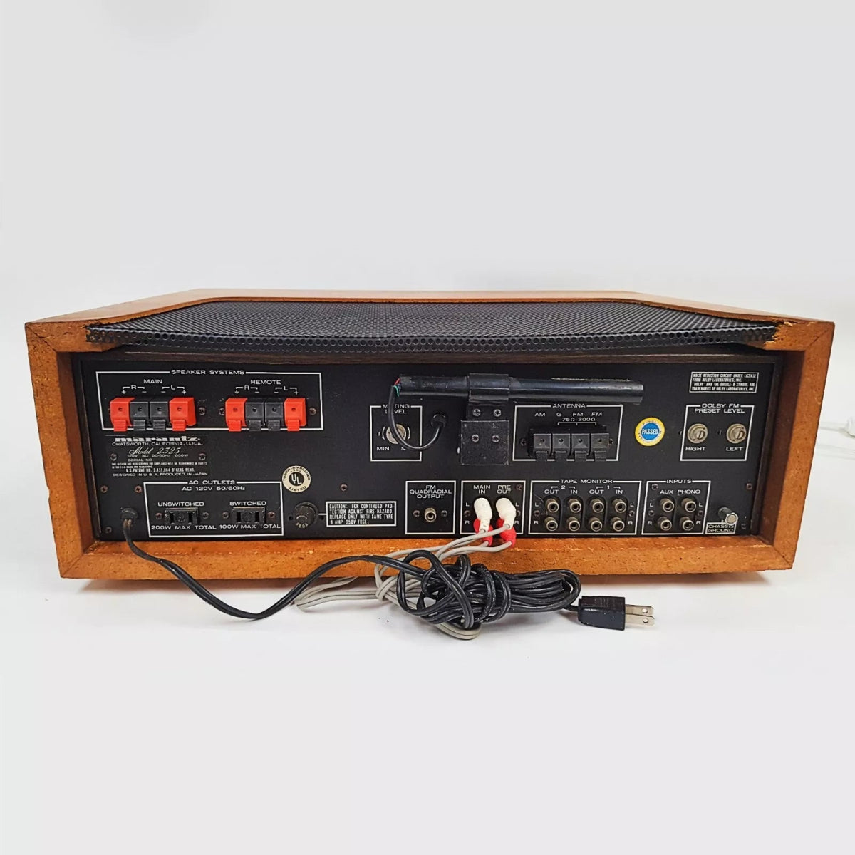 Marantz 2325 Stereophonic Receiver (1974-77) – Vintage Audio