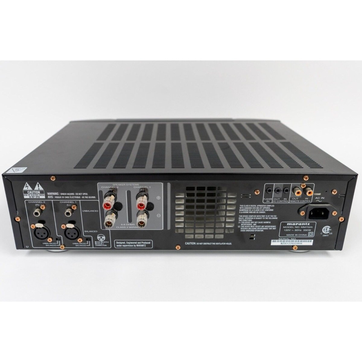 Marantz MM7025 2-Channel Power Amplifier - Marantz-Audio-Exchange