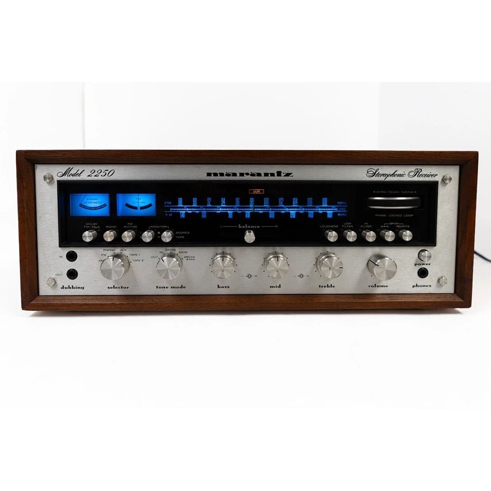 Marantz Model 2250 50 WPC Stereo Receiver - LED Upgrade, Vintage Excellence - Marantz-Audio-Exchange