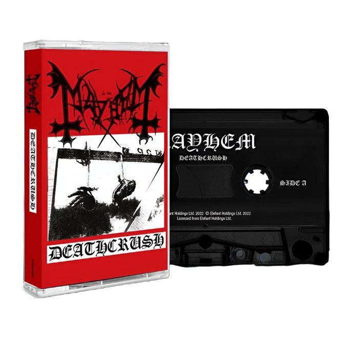 Mayhem - Deathcrush Cassette Tape - Back on Black-Audio-Exchange
