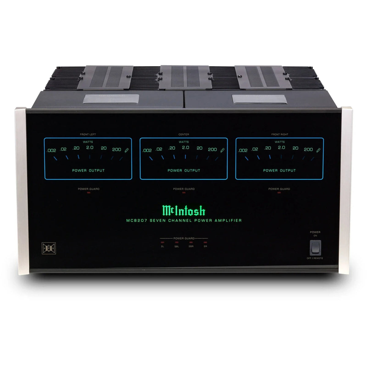 MC8207 7 - Channel Solid State Amplifier - McIntosh - Audio - Exchange