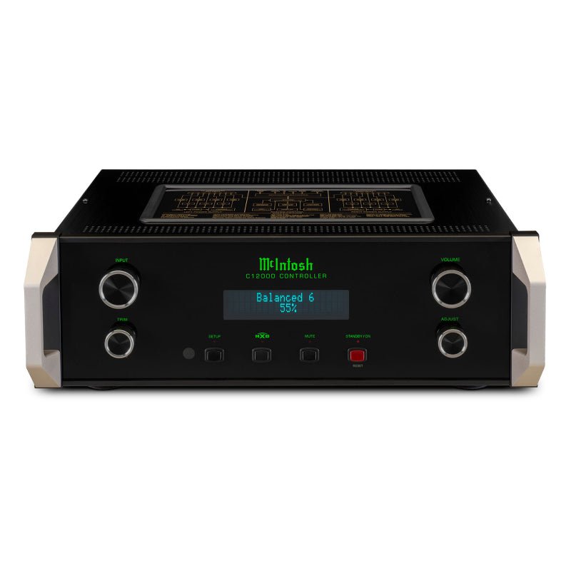 McIntosh C12000 2-Channel Solid State and Vacuum Tube Preamplifier - McIntosh-Audio-Exchange