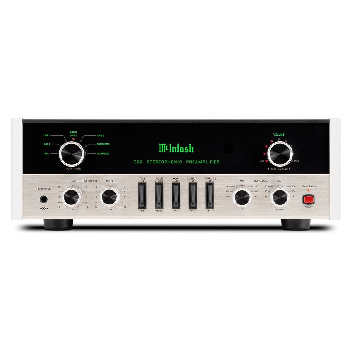 McIntosh C22 2-Channel Vacuum Tube Preamplifier Mk V - McIntosh-Audio-Exchange