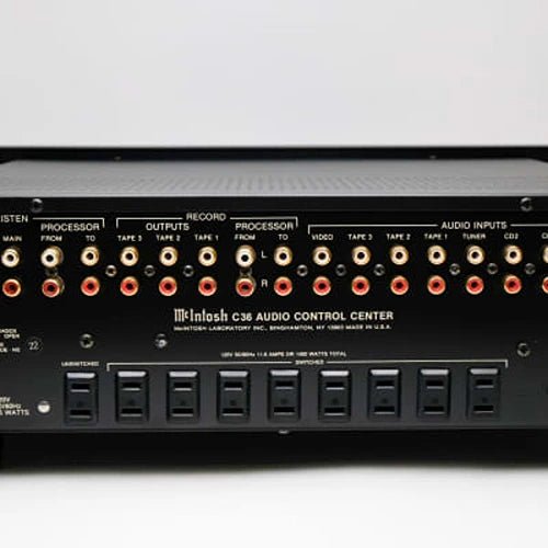 McIntosh C36 Stereo Solid State Preamplifier Preamp - Excellent Condition - McIntosh-Audio-Exchange