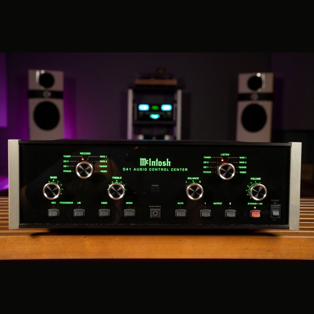 McIntosh C41 Audio Control Center Preamplifier *Pre-Owned* - McIntosh-Audio-Exchange