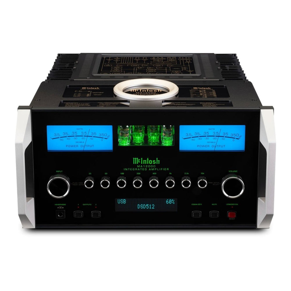McIntosh MA12000 Hybrid Integrated Amplifier front view
