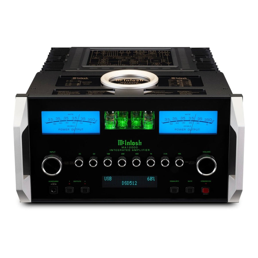 McIntosh MA12000 Hybrid Integrated Amplifier front view