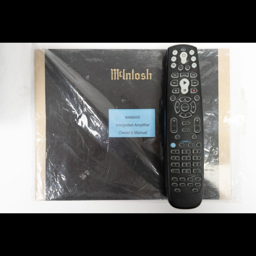 Mcintosh MA6600 Integrated Amplifier - Preowned - Excellent Cond. w/ Box, Remote & Manual - McIntosh-Audio-Exchange